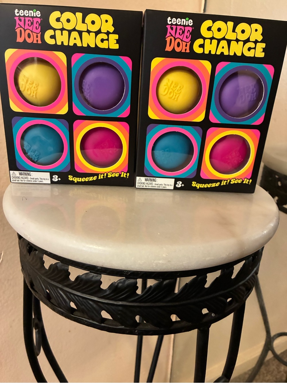 Color Change Kids Toy - Yellow, Purple, Blue, Pink